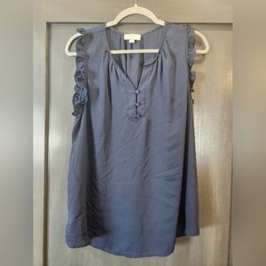 Loft sleeveless blouse